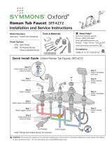 Symmons SRT-4272-ORB Installation guide