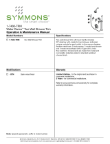 Symmons 1-7480-STN-X-CHKS Installation guide