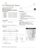 Symmons 363GB-42-STN Installation guide