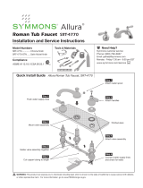 Symmons SRT-4770 Installation guide