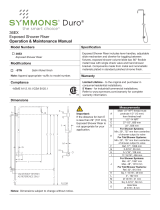 Symmons S-3602-EX-361SH6-422W-TRM Installation guide
