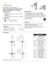 Symmons SLS-3622-STN Installation guide
