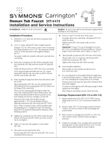Symmons SRT-4470-STN Installation guide