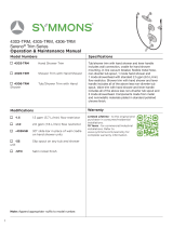 Symmons 4305-STN-2.0-TRM Installation guide