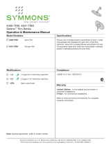 Symmons 4300-STN Installation guide