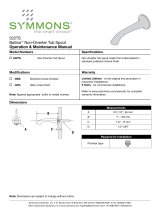 Symmons 522TS-BBZ Installation guide