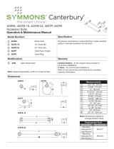 Symmons 453RH-STN Installation guide