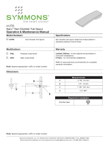 Symmons 412TS-STN Installation guide