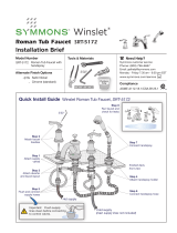 Symmons SRT-5172-ORB Installation guide