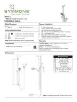 Symmons H421-V-2.0 Installation guide