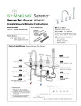 Symmons SRT-4372-STN Installation guide