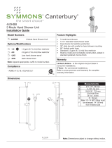 Symmons 442HSB-LHS-STN Installation guide