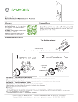 Symmons S-3502-CYL-B-X-2.0 Installation guide