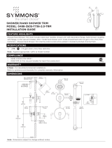 Symmons 0488-3505-T736-1.75-TRM Installation guide