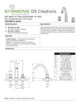 Symmons SRT-0600-70-TRM Installation guide