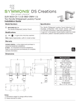 Symmons SLW-3632-CX-1.0 Installation guide
