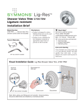 Symmons 5700-TRM Installation guide