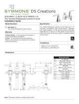 Symmons SLW-8802-1.5 Installation guide