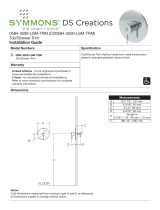 Symmons 0584-3500-LSM-TRM Installation guide