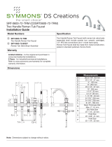 Symmons SRT-0600-72-TRM Installation guide