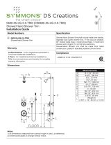 Symmons 0600-05-HS-2.0-TRM Installation guide