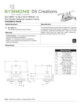 Symmons SLC-8802-1.5 Installation guide
