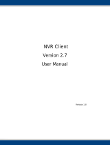 Surveon GSe Pro 108 Series Cloud NVR User manual