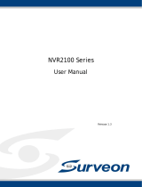 Surveon NVR2164 User manual