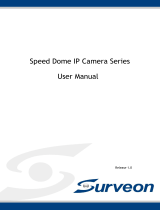 Surveon CAM6471EZ-5 H.265 Outdoor Speed Dome Camera User manual