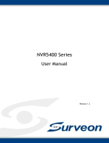 Surveon NVR5400E1 Series User manual