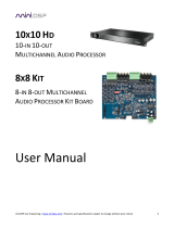 miniDSP 10X10 HD User manual