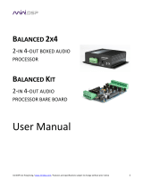 miniDSP Bal 2x4 User manual