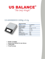 US Balance US-MINIBENCH User manual
