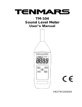 TENMARS TM-104 User manual