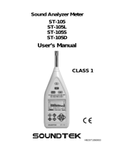 TENMARS ST-105/105S/105D/105L User manual