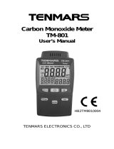 TENMARS TM-801 User manual