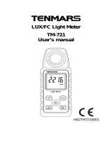 TENMARS TM-721 User manual