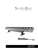 STUDIO DUE ARCHIBAR SL250 RGBW 90cm User manual