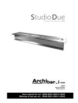 STUDIO DUE ARCHIBAR-i SL150 RGBW 90cm User manual