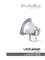 STUDIO DUE LED CANNON User manual