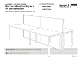 JasonL Horizon Quadro Square 4P workstation Operating instructions