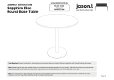 JasonLSapphire Round Cafe Table Disc Base