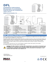 Pima DFL143/187 Wireless Flood Detector Installation guide