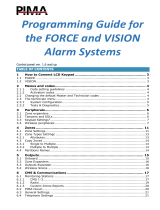 Pima FORCE/VISION Installation guide