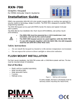 Pima RXN-700 Installation guide