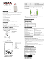 Pima WRF743 Two-way Wireless Receiver Installation guide