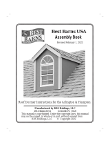 Best Barns Arlington - Hampton Dormers User manual