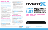 avertX A1600 Quick start guide