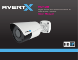 avertX HD428 User manual