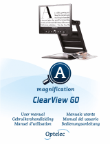 Optelec ClearView GO User manual